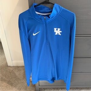 Nike Dri-FIT Blue Quarter-Zip Top